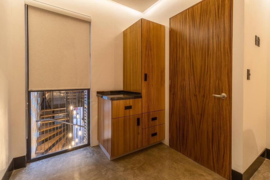 メキシコシティL204 Studio Apt 2Bdrm 1Bath Fits 6 Ac Rooftopアパートメント エクステリア 写真